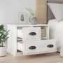Mesita de noche blanco brillante 60x39x45 cm de vidaXL, Mesitas de noche - Ref: Foro24-816362, Precio: 62,39 €, Descuento: %