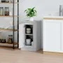 Aparador de madera contrachapada gris Sonoma 37,5x35,5x67,5 cm de vidaXL, Aparadores - Ref: Foro24-816212, Precio: 43,14 €, D...