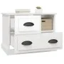 Mesita de noche blanco brillante 60x39x45 cm de vidaXL, Mesitas de noche - Ref: Foro24-816362, Precio: 62,39 €, Descuento: %