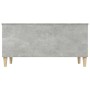 Mesa de centro madera contrachapada gris hormigón 90x44,5x45 cm en Mesas de centro | Comprar online en Foru.es