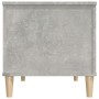 Mesa de centro madera contrachapada gris hormigón 90x44,5x45 cm en Mesas de centro | Comprar online en Foru.es
