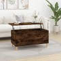 Mesa de centro madera contrachapada roble ahumado 90x44,5x45 cm en Mesas de centro | Comprar online en Foru.es