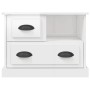 Mesita de noche blanco brillante 60x39x45 cm de vidaXL, Mesitas de noche - Ref: Foro24-816362, Precio: 63,17 €, Descuento: %