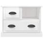 Mesita de noche blanco brillante 60x39x45 cm de vidaXL, Mesitas de noche - Ref: Foro24-816362, Precio: 62,39 €, Descuento: %