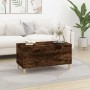 Mesa de centro madera contrachapada roble ahumado 90x44,5x45 cm en Mesas de centro | Comprar online en Foru.es