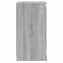 Aparador de madera contrachapada gris Sonoma 37,5x35,5x67,5 cm de vidaXL, Aparadores - Ref: Foro24-816212, Precio: 43,14 €, D...