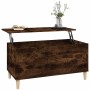 Mesa de centro madera contrachapada roble ahumado 90x44,5x45 cm en Mesas de centro | Comprar online en Foru.es