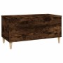 Mesa de centro madera contrachapada roble ahumado 90x44,5x45 cm en Mesas de centro | Comprar online en Foru.es