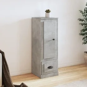 Aparador madera contrachapada gris hormigón 36x35,5x103,5 cm de vidaXL, Aparadores - Ref: Foro24-816308, Precio: 65,87 €, Des...