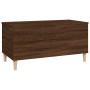 Mesa de centro madera contrachapada roble marrón 90x44,5x45 cm en Mesas de centro | Comprar online en Foru.es