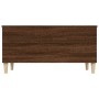 Mesa de centro madera contrachapada roble marrón 90x44,5x45 cm en Mesas de centro | Comprar online en Foru.es