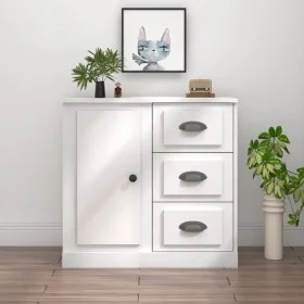 White plywood sideboard 70x35.5x67.5 cm by vidaXL, Sideboards - Ref: Foro24-816192, Price: 101,69 €, Discount: %