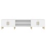 Mueble para TV madera contrachapada blanco 180x31,5x40 cm de vidaXL, Muebles TV - Ref: Foro24-816256, Precio: 104,14 €, Descu...