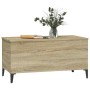 Mesa de centro madera contrachapada roble Sonoma 90x44,5x45 cm en Mesas de centro | Comprar online en Foru.es