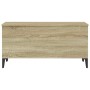 Mesa de centro madera contrachapada roble Sonoma 90x44,5x45 cm en Mesas de centro | Comprar online en Foru.es