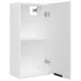 Armario de baño de pared blanco 32x20x67 cm de vidaXL, Taquillas y armarios de almacenamiento - Ref: Foro24-811295, Precio: 4...