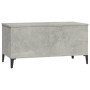 Mesa de centro madera contrachapada gris hormigón 90x44,5x45 cm en Mesas de centro | Comprar online en Foru.es