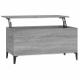 Mesa de centro madera contrachapada gris Sonoma 90x44,5x45 cm en Mesas de centro | Comprar online en Foru.es