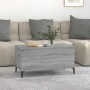 Mesa de centro madera contrachapada gris Sonoma 90x44,5x45 cm en Mesas de centro | Comprar online en Foru.es