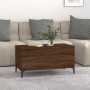 Mesa de centro madera contrachapada roble marrón 90x44,5x45 cm en Mesas de centro | Comprar online en Foru.es