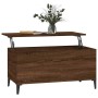 Mesa de centro madera contrachapada roble marrón 90x44,5x45 cm en Mesas de centro | Comprar online en Foru.es