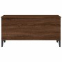 Mesa de centro madera contrachapada roble marrón 90x44,5x45 cm en Mesas de centro | Comprar online en Foru.es