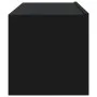 Muebles TV pared 2 uds madera contrachapada negro 100x30x30 cm de vidaXL, Muebles TV - Ref: Foro24-804545, Precio: 94,72 €, D...