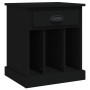 Mesita de noche negro 43x36x50 cm de vidaXL, Mesitas de noche - Ref: Foro24-816346, Precio: 46,03 €, Descuento: %