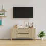 Mueble para TV madera contrachapada roble Sonoma 102x44,5x50 cm en Muebles TV | Comprar online en Foru.es