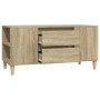 Mueble para TV madera contrachapada roble Sonoma 102x44,5x50 cm en Muebles TV | Comprar online en Foru.es