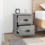 Mesita de noche madera contrachapada gris Sonoma 39x39x47,5 cm de vidaXL, Mesitas de noche - Ref: Foro24-816156, Precio: 44,8...