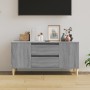 Mueble de TV madera contrachapada gris Sonoma 102x44,5x50 cm en Muebles TV | Comprar online en Foru.es