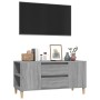 Mueble de TV madera contrachapada gris Sonoma 102x44,5x50 cm en Muebles TV | Comprar online en Foru.es