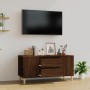 Mueble para TV madera contrachapada marrón roble 102x44,5x50 cm en Muebles TV | Comprar online en Foru.es