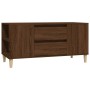 Mueble para TV madera contrachapada marrón roble 102x44,5x50 cm en Muebles TV | Comprar online en Foru.es