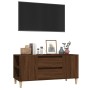 Mueble para TV madera contrachapada marrón roble 102x44,5x50 cm en Muebles TV | Comprar online en Foru.es