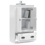 Aparador de madera contrachapada blanco brillo 60x35,5x103,5 cm de vidaXL, Aparadores - Ref: Foro24-816298, Precio: 85,74 €, ...