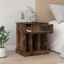 Mesitas de noche 2 unidades color roble ahumado 43x36x50 cm de vidaXL, Mesitas de noche - Ref: Foro24-816355, Precio: 64,86 €...