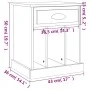 Mesitas de noche 2 unidades color roble ahumado 43x36x50 cm de vidaXL, Mesitas de noche - Ref: Foro24-816355, Precio: 57,83 €...