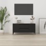 Mueble para TV madera contrachapada negro 102x44,5x50 cm en Muebles TV | Comprar online en Foru.es