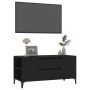 Mueble para TV madera contrachapada negro 102x44,5x50 cm en Muebles TV | Comprar online en Foru.es