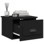 Mesitas de noche de pared 2 uds negra 41,5x36x28 cm de vidaXL, Mesitas de noche - Ref: Foro24-816379, Precio: 64,12 €, Descue...