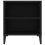 Mueble para TV madera contrachapada negro 102x44,5x50 cm en Muebles TV | Comprar online en Foru.es