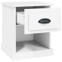 Mesitas de noche 2 uds madera contrachapada blanco 39x39x47,5cm de vidaXL, Mesitas de noche - Ref: Foro24-816129, Precio: 51,...