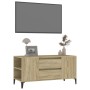 Mueble para TV madera contrachapada roble Sonoma 102x44,5x50 cm en Muebles TV | Comprar online en Foru.es