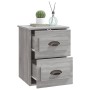Mesita de noche de pared gris Sonoma 41,5x36x53 cm de vidaXL, Mesitas de noche - Ref: Foro24-816404, Precio: 44,94 €, Descuen...