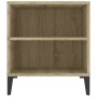 Mueble para TV madera contrachapada roble Sonoma 102x44,5x50 cm en Muebles TV | Comprar online en Foru.es