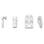 Persiana Cebra 40 x 100 cm Blanco de vidaXL, Persianas y estores - Ref: Foro24-240182, Precio: 16,06 €, Descuento: %