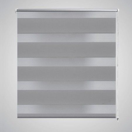 Persiana Cebra 50 x 100 cm Gris de vidaXL, Persianas y estores - Ref: Foro24-240187, Precio: 17,34 €, Descuento: %