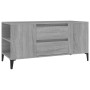 Mueble de TV madera contrachapada gris Sonoma 102x44,5x50 cm en Muebles TV | Comprar online en Foru.es
